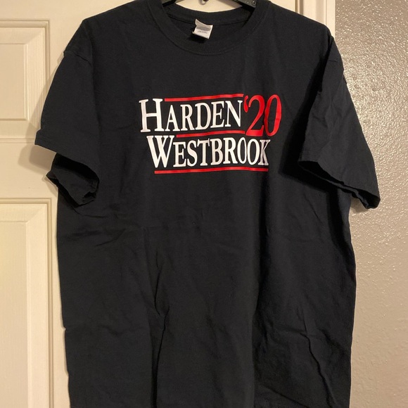 Houston Rockets. HARDEN & WESTBROOK 2020 tee - Picture 2 of 2